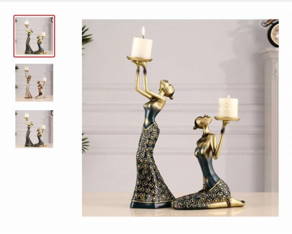 Embrace Grace With This European Retro Style Candle Holder