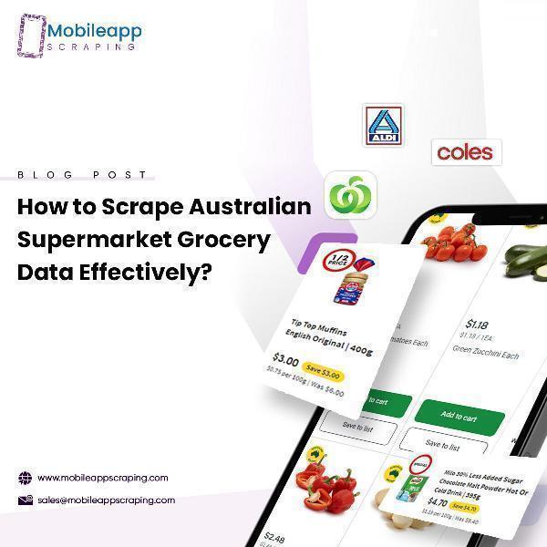 How to Scrape Australian Supermarket Grocery Data Effectively?