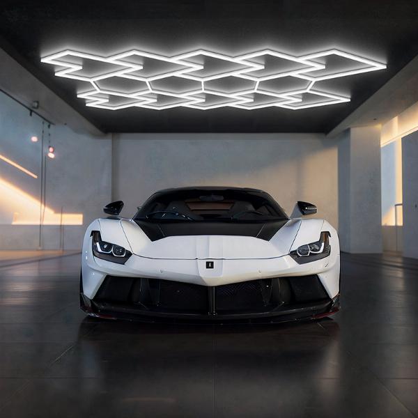 How do bright LED lights enhance the functionality as working areas?