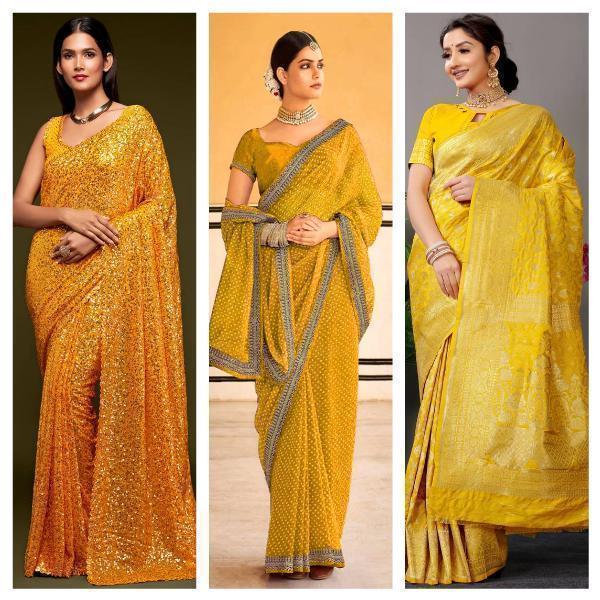 How to Style Yellow Sarees for Every Occasion