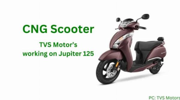 TVS Motor Company to Launch Eco-Friendly CNG Scooter Soon