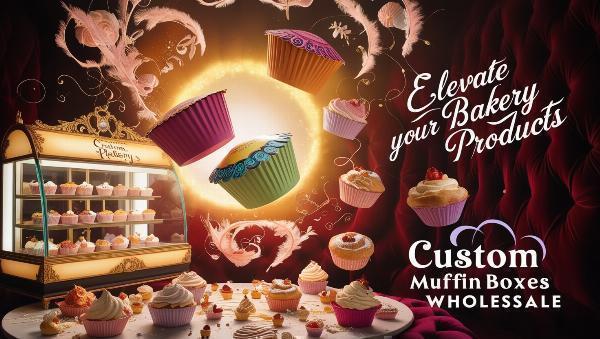 Elevate Your Bakery Products with Custom Muffin Boxes Wholesale
