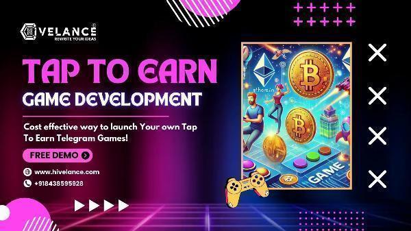 T2E game development Tap Your Way to Success with Futuristic Tap-To-Earn Games...!