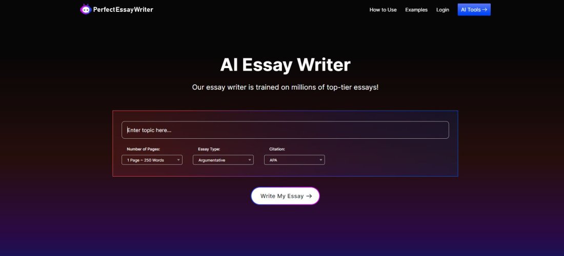 Why PerfectEssayWriter.ai is the Best Citation Machine in 2024