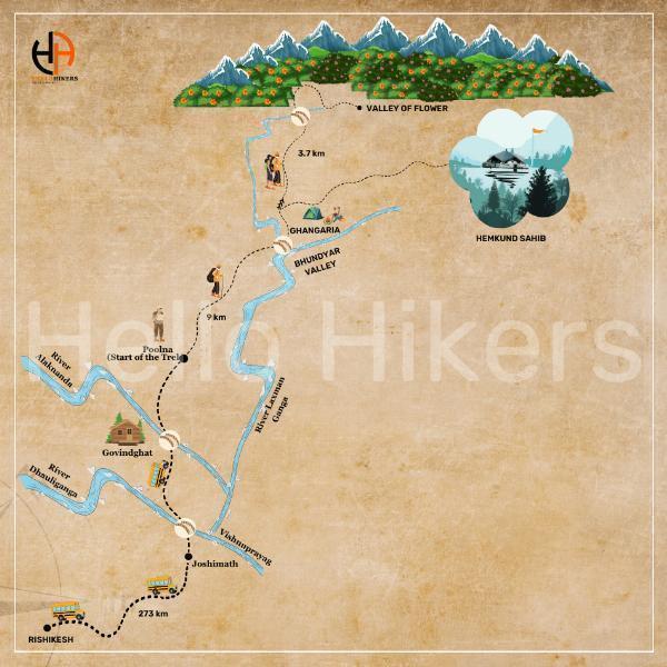 Into the Enchanted Garden: The Valley of Flowers Trek with Hello Hikers