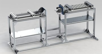 Aluminium Profile Work Station in Mumbai: Fortune Modular Furniture