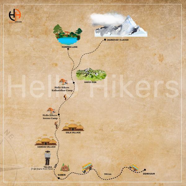 Embrace the Magic of the Har Ki Dun Trek with Hello Hikers