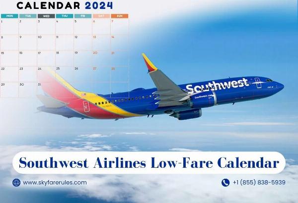 Southwest Low Fare Calendar 2024