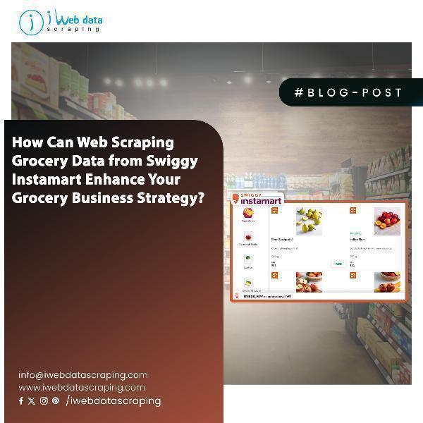 Leverage Web Scraping Grocery Data from Swiggy Instamart