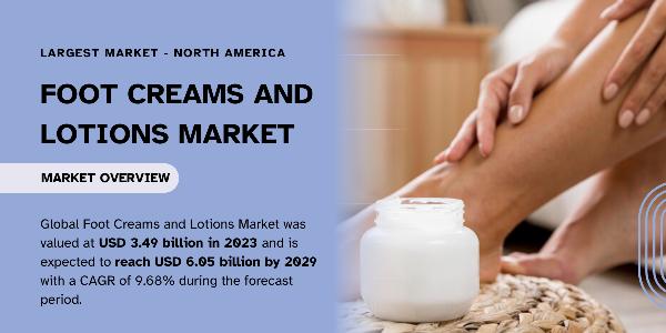 Foot Creams and Lotions Market Size and Growth: USD 3.49 Billion Today, USD 6.05 Billion by {2029}