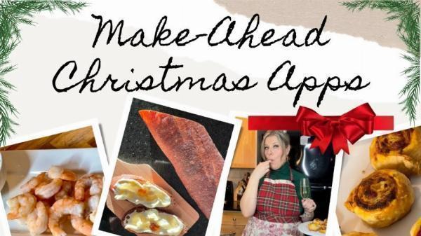 Make-ahead appetizers for christmas