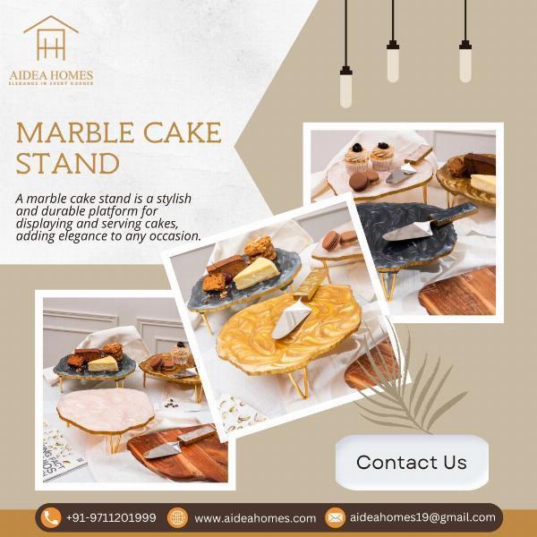 The Timeless Elegance of Marble Cake Stands