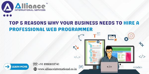 Top 5 Reasons Why Your Business Needs to Hire a Professional Web Programmer