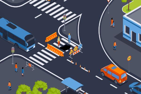 Navigating On-Road Challenges: Dealing with Road Construction and Traffic Jams