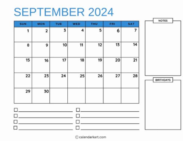 How to Create a Customizable Printable Monthly Calendar for September 2024