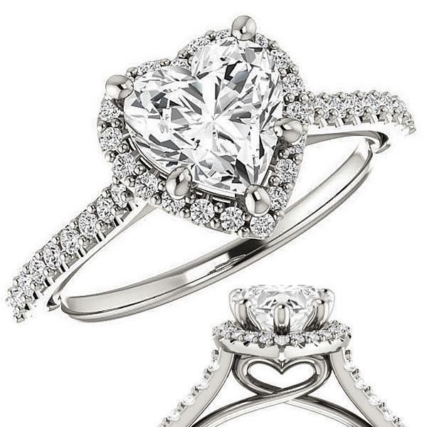 Heart-Shaped Moissanite Engagement Rings: A Modern Twist on Classic Romance