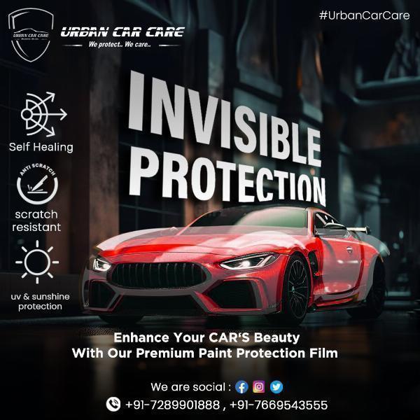 Urban Car Care: Garware Paint Protection Film and Car Cleaning Services in Noida