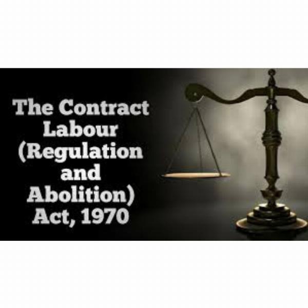 Contract Labour (Regulation & Abolition) Act, 1970 | ESI PF Consultants