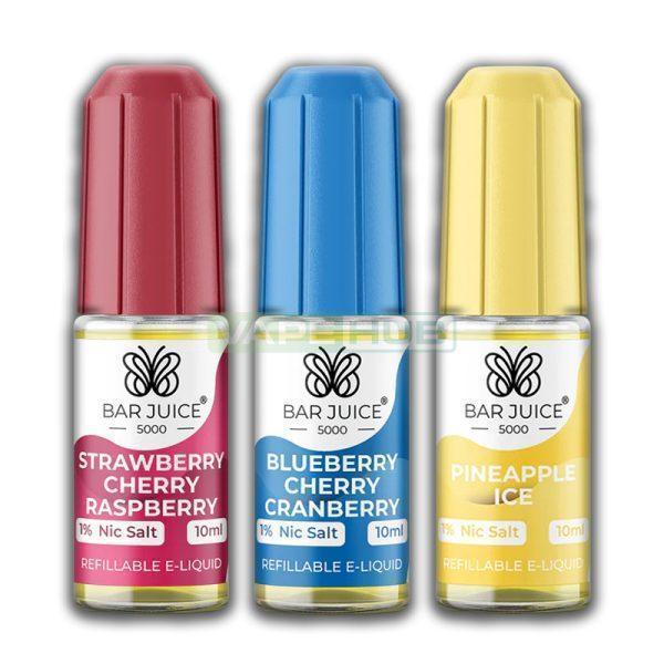 Bar Juice: A Closer Look at the Bar Juice 5000 Nic Salts
