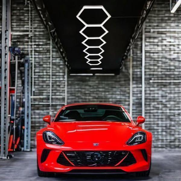 How big should garage lights be?