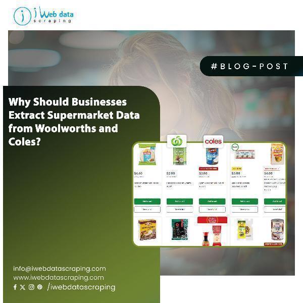 Extract supermarket data from Woolworths and Coles: Key Benefits