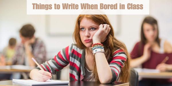 Productive Writing Strategies for Students: Making the Most of Downtime in Class