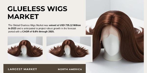 Glueless Wigs Market Overview {2029}: Insights into 6.6% Growth Rate and Major Players