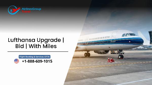 Lufthansa Upgrade | Bid | With Miles