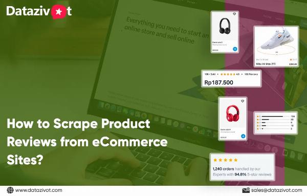 Scrape Product Reviews from eCommerce Sites