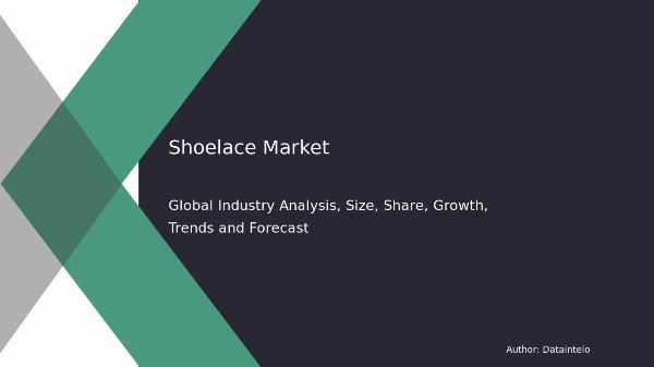 Shoelace Market Forecast & Trends Analysis: Size and Share | 2032