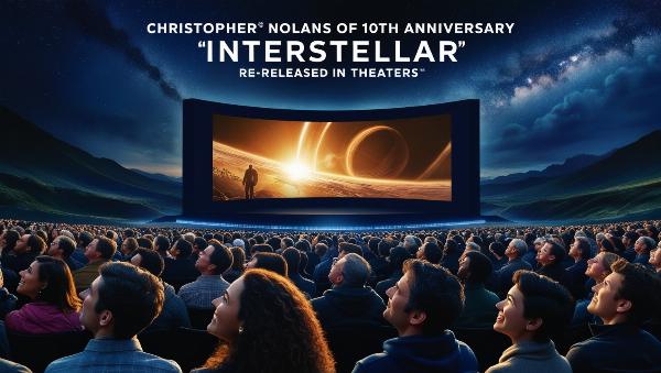 Christopher Nolan’s Interstellar Celebrates its 10th Anniversary with a Cinematic Re-Release