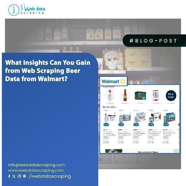 Uncover Trends & Insights by Web Scraping Beer Data from Walmart