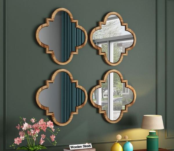 Enhance Your Home Decor with Elegant Wall Mirrors from Wooden Street