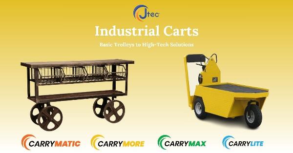 The Evolution of Industrial Carts: From Basic Trolleys to High-Tech Solutions