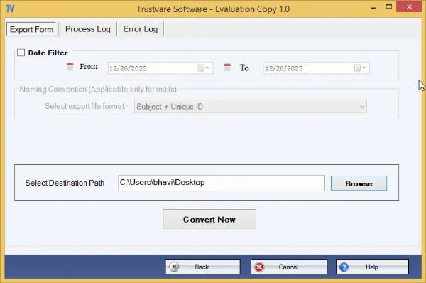 Protected Method to Export/ Migrate MSG to Portable Document