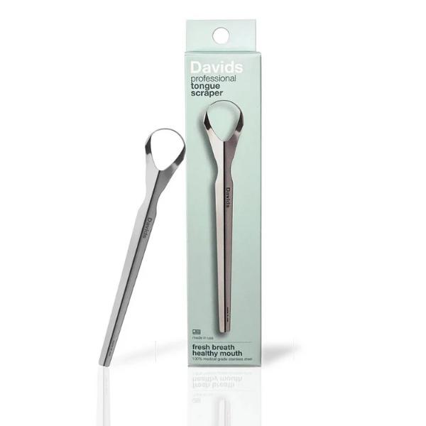 Davids Tongue Scraper for a Healthier Smile - Mission Refill