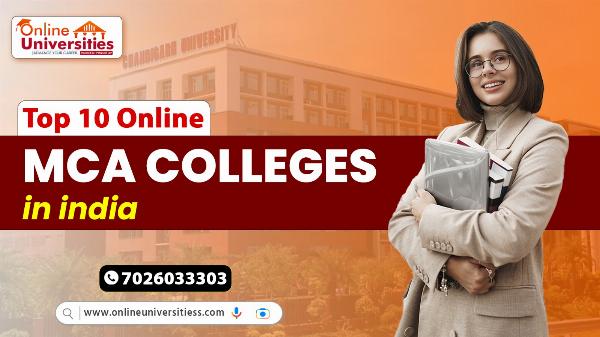 Top 10 online mca colleges in india