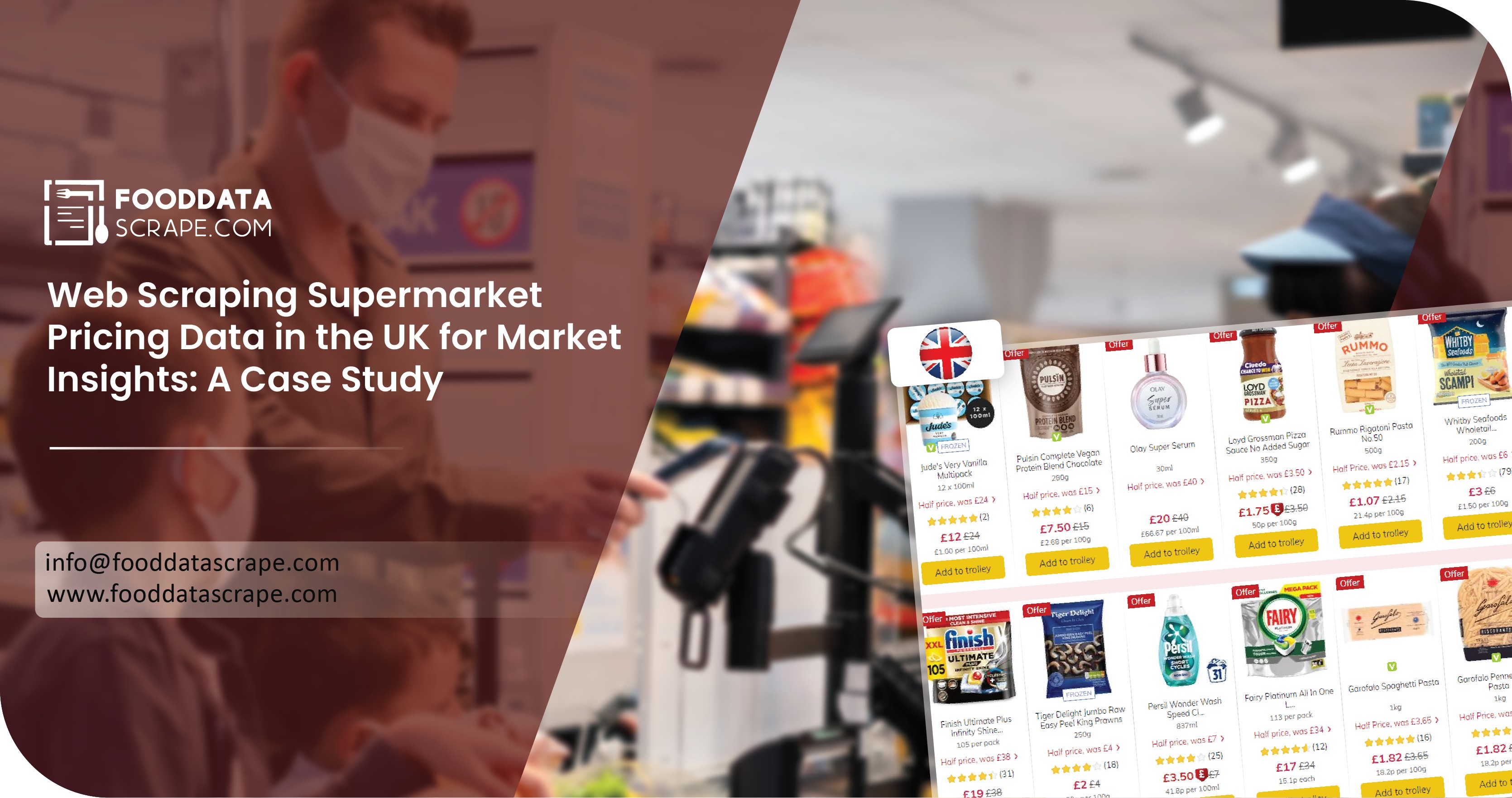 Web Scraping Supermarket Pricing Data in the UK for Market Insights