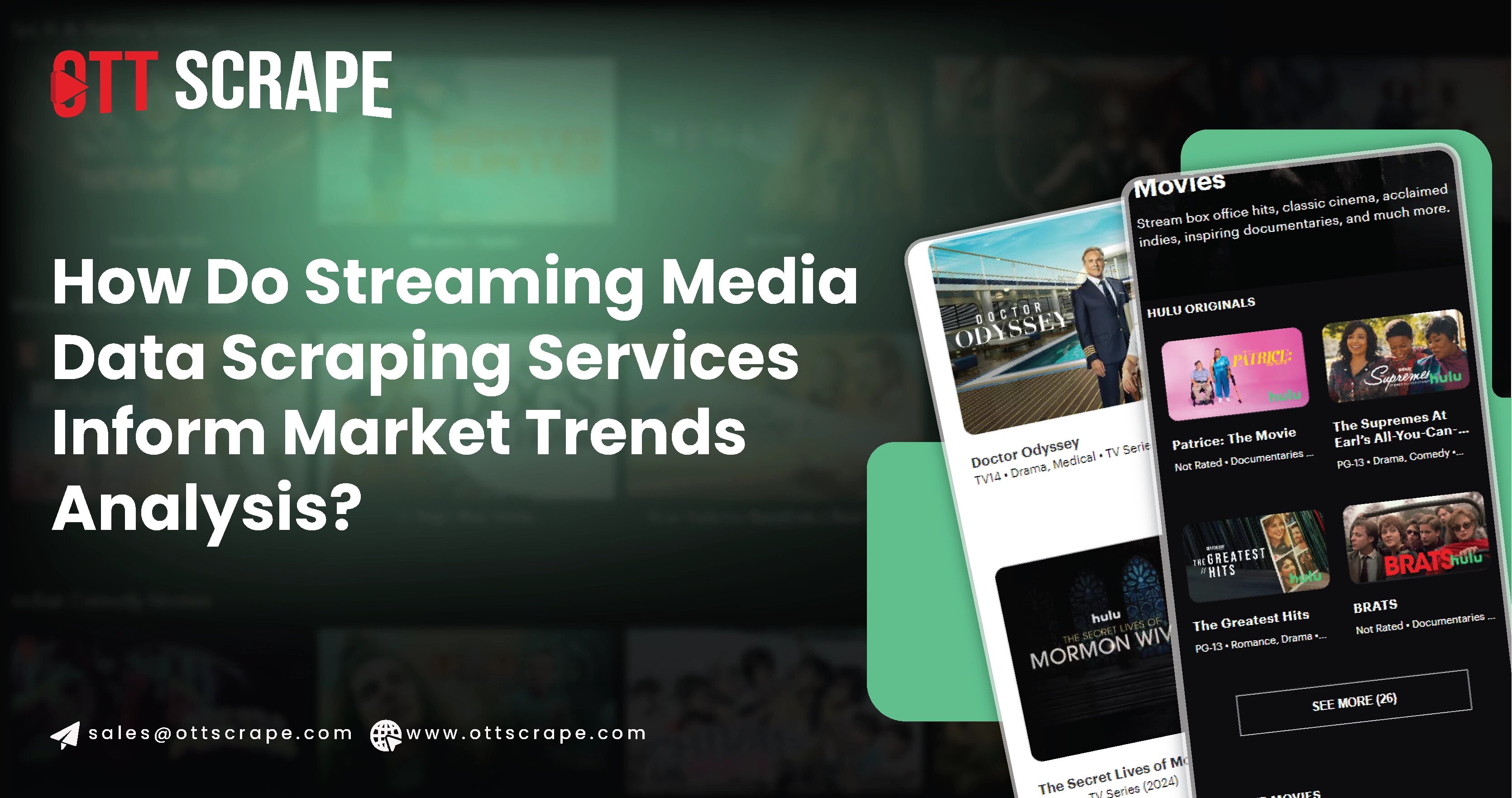 Streaming Media Data Scraping Services: Essential for Modern Business