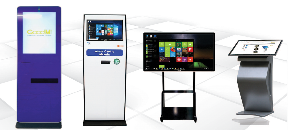 Cách kiosk tra cứu thông tin hỗ trợ việc thu thập dữ liệu nhanh chóng