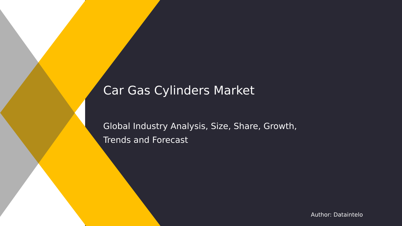 2032 Research Report on Car Gas Cylinders Market