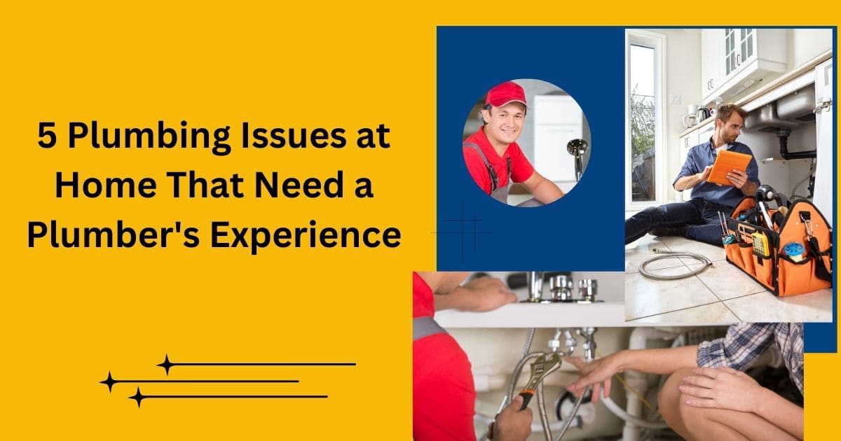 5 Plumbing Problems in Your Home That Call for a Plumber