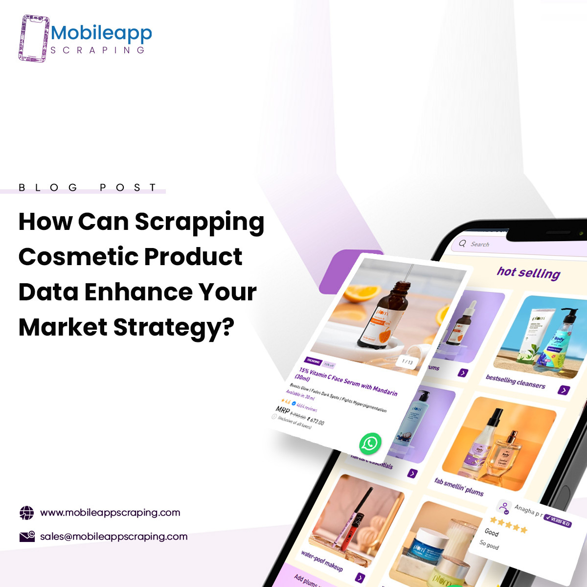 Web Scraping Cosmetic Product Data