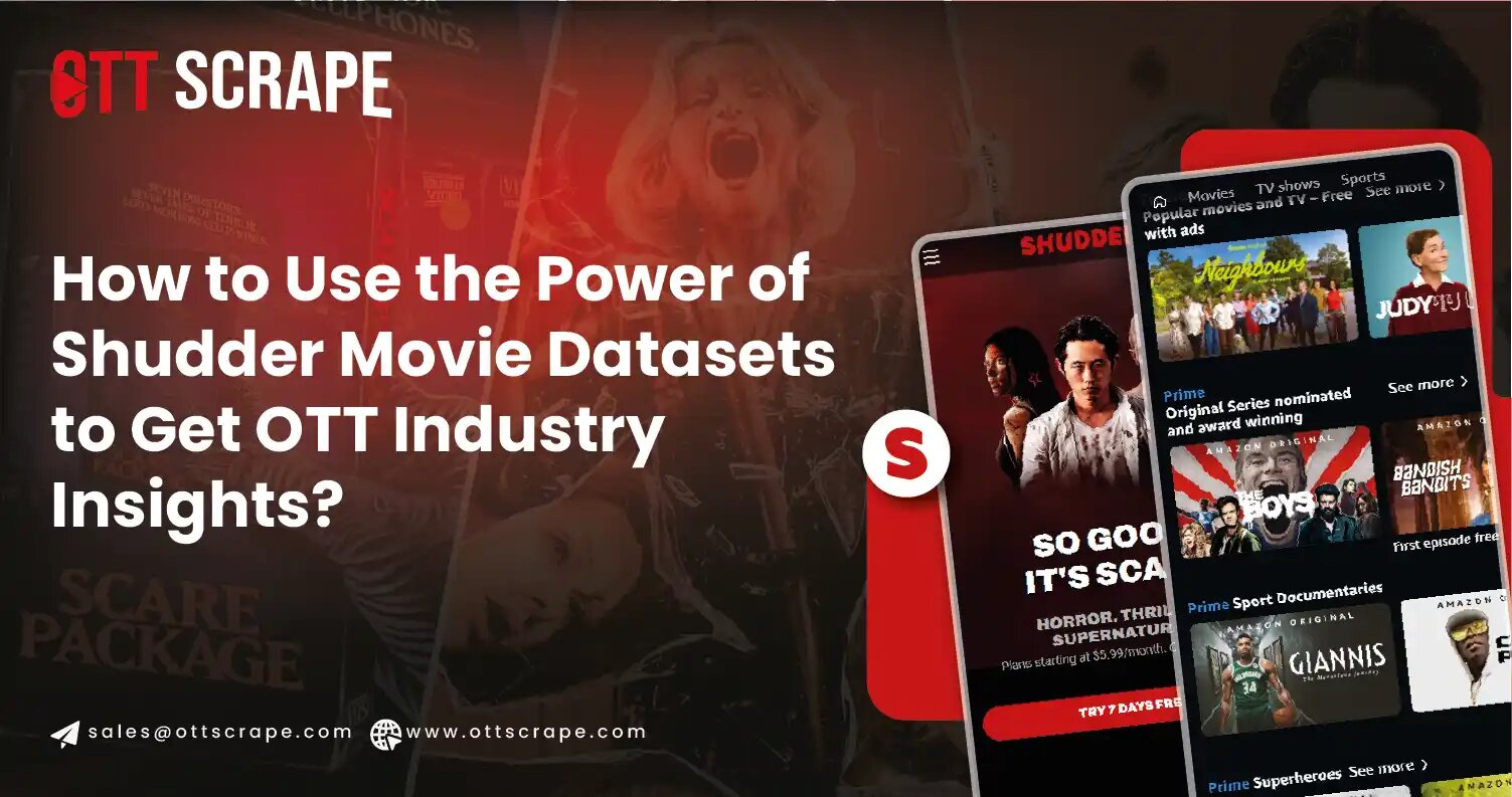 Unlock OTT Insights with Shudder Movie Datasets and Web Scraping