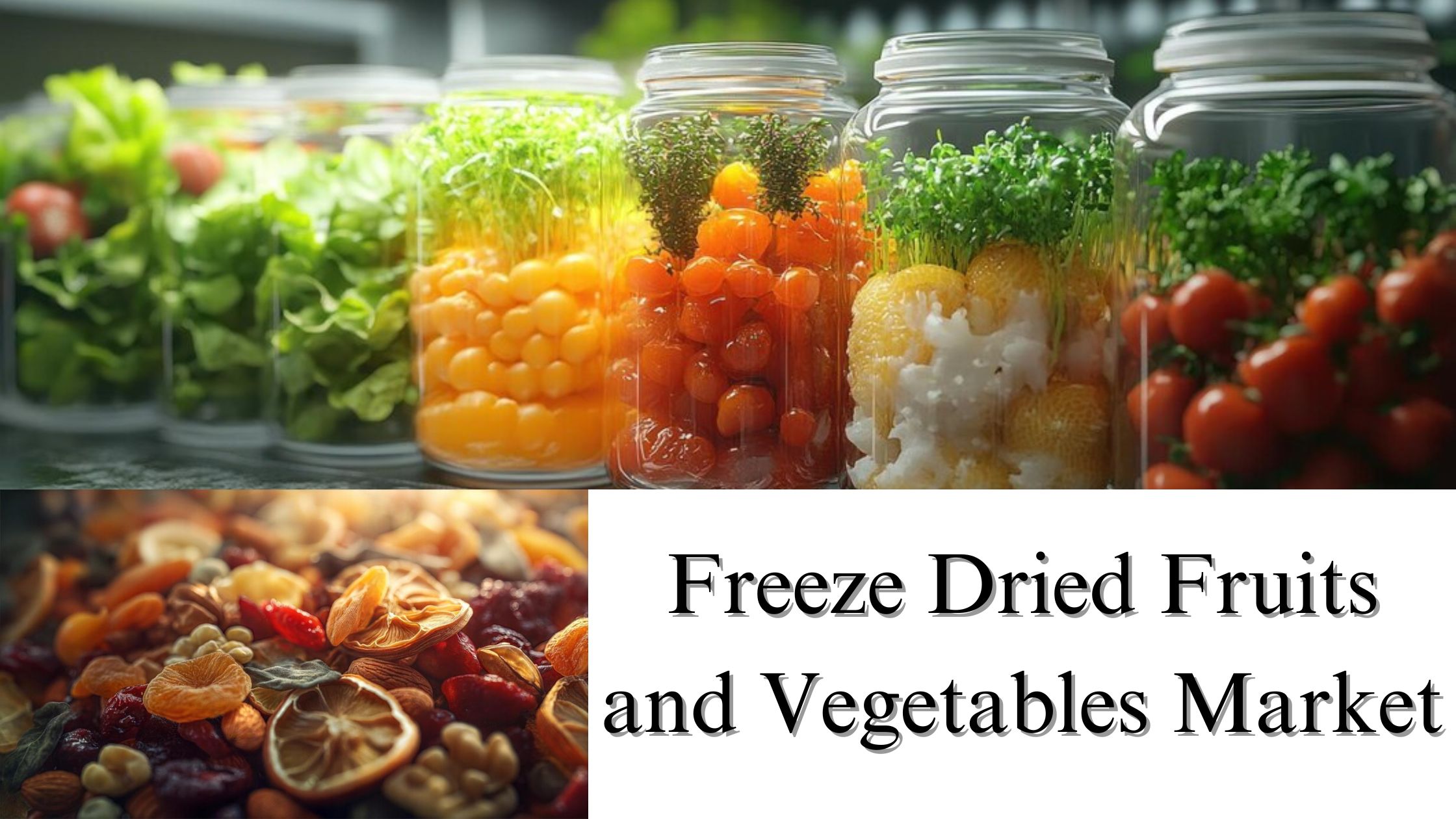 Freeze Dried Fruits and Vegetables Market Size, Share, and Growth Trends by 2030