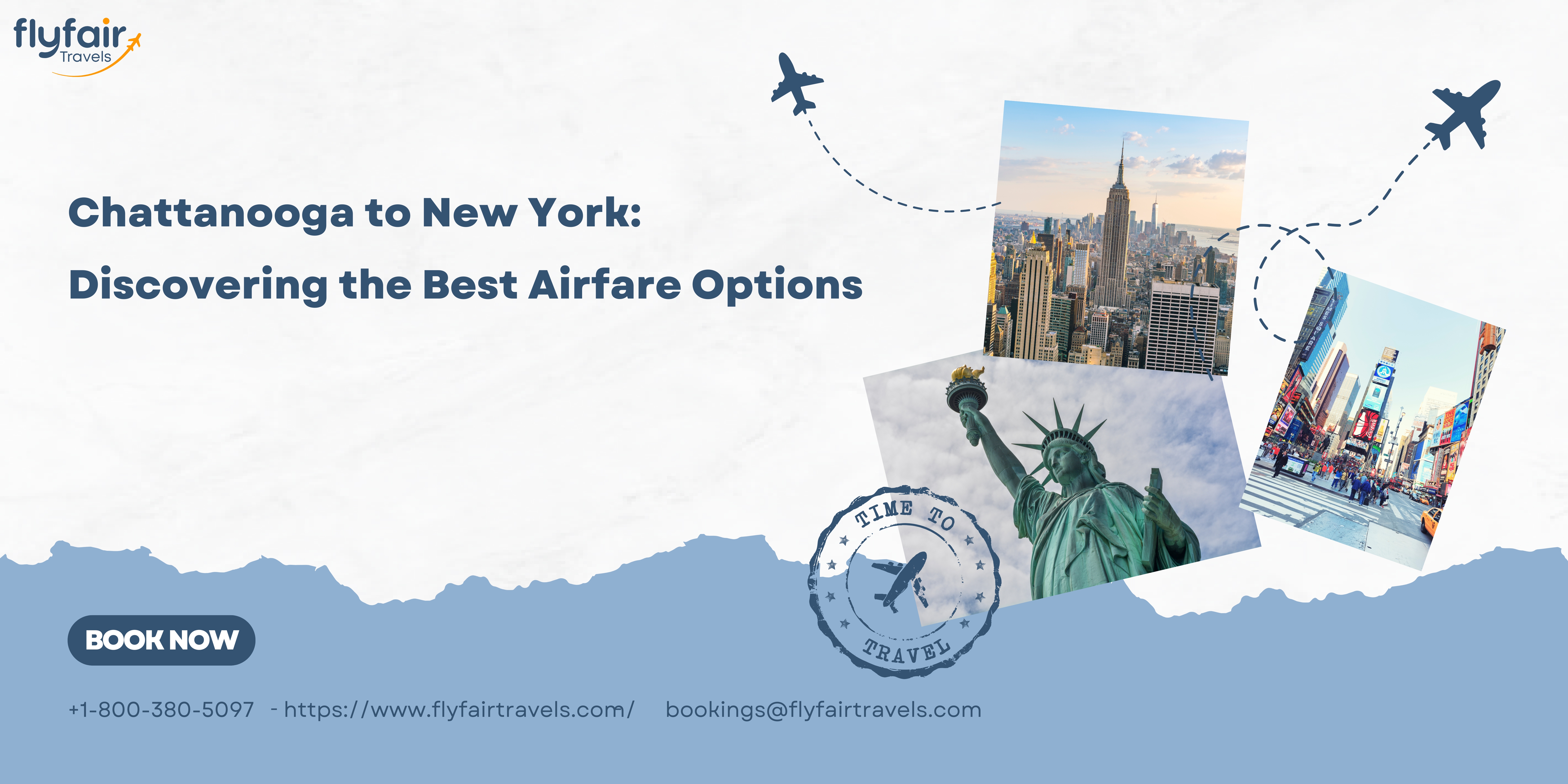 Chattanooga to New York: Discovering the Best Airfare Options