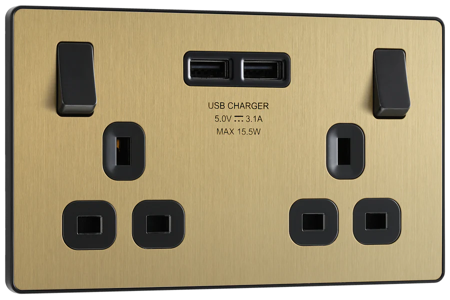 Brass Switches and Sockets: A Blend of Timeless Elegance and Modern Functionality