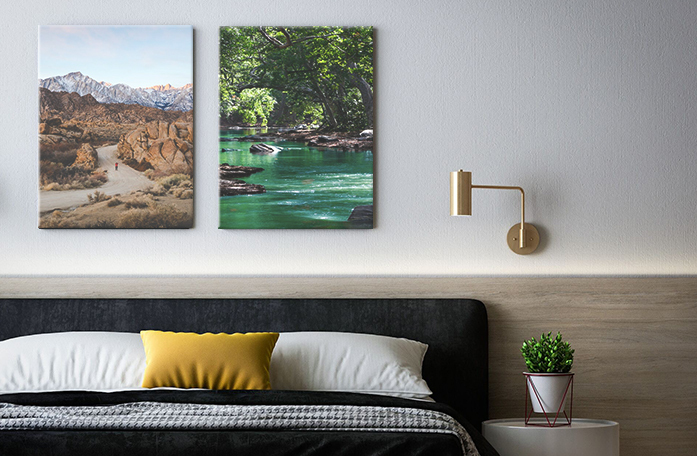 How to Arrange Canvas Wall Art in Your Bedroom: A Step-by-Step Guide
