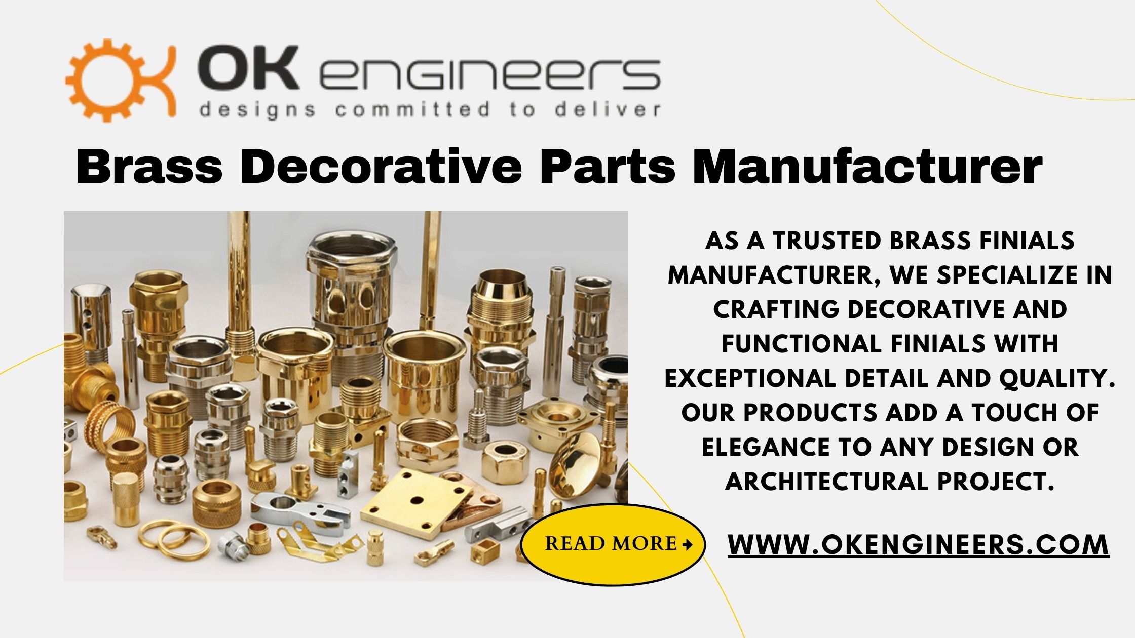 Behind the Shine: A Deep Dive into the World of Brass Decorative Parts Manufacturing