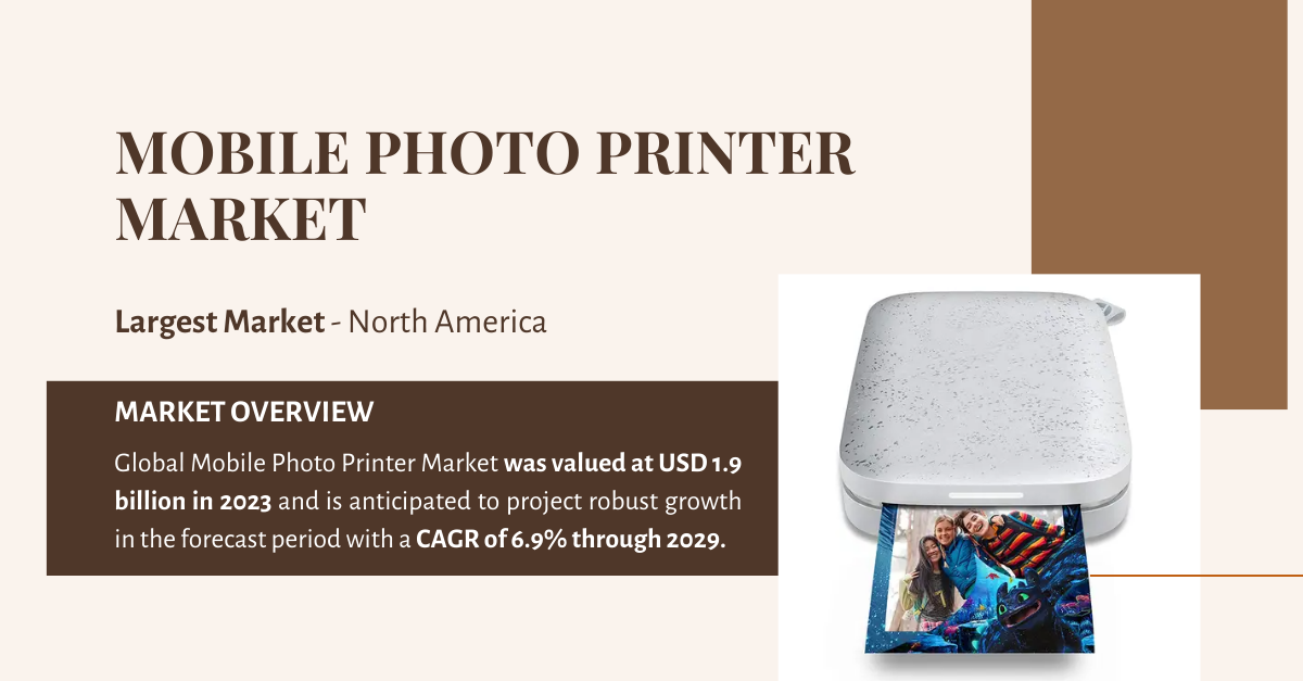Mobile Photo Printer Market Demand and Growth Trends Leading to {2029}
